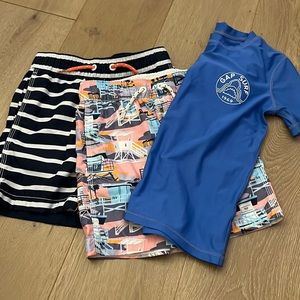Gap Bathing Suits and Rash guard, Size Small